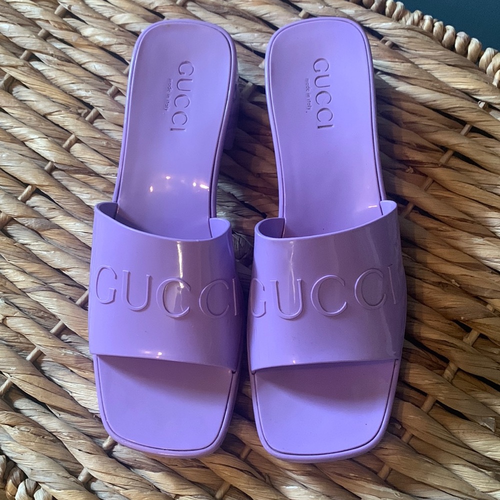 Gucci Rubber Slides